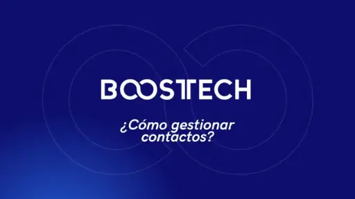 ¿Cómo funciona el módulo de contactos?
